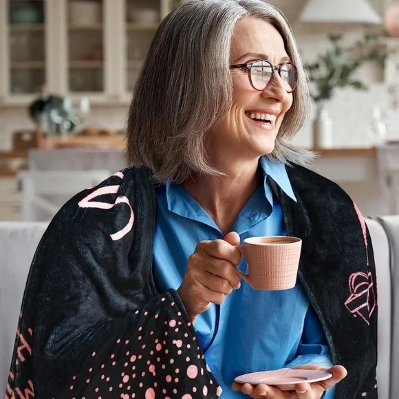 Retirement Gifts Retirement Blanket Retirement Party Soft Throw Photo Backdrop - Picture 3 of 6